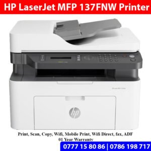 HP LaserJet MFP-137FNW Printers Sri Lanka